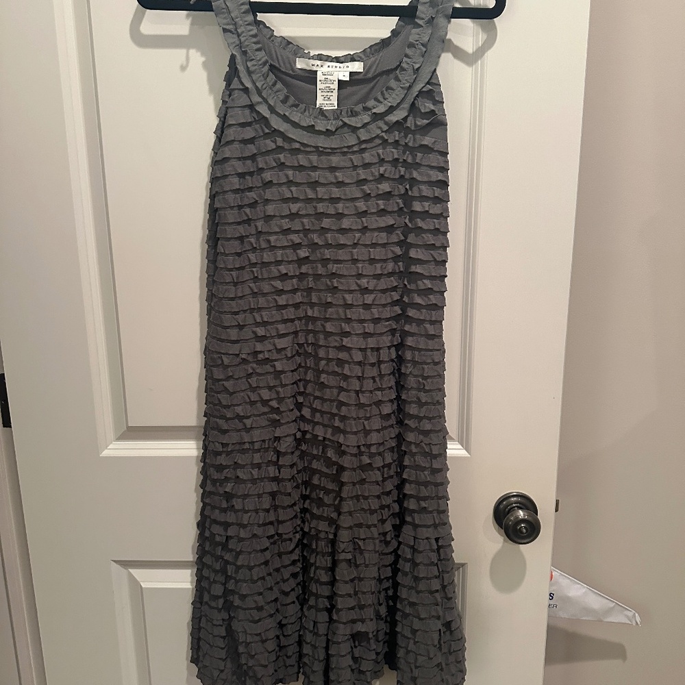 MAX Studio Steel grey dress NWT sorrysize Large